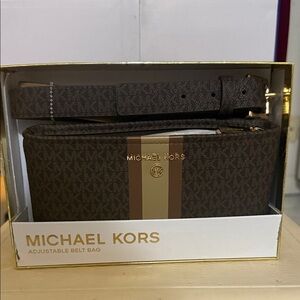 Michael Kors Brown Belt Bag